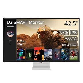 LG 43UN700-B 43 Inch Class UltraFine (3840 X 2160) IPS Display with USB Type-C and HDR10, 4 HDMI inputs, Black