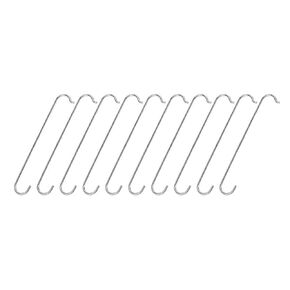 Vbestlife 10Pcs Bike Chain Hooks Stainless Steel Connecting Repairing Tool for Mountain Road Bicycle Bike