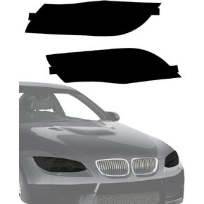 NDRUSH مصابيح أمامية معتمة من الفينيل بلون مدخن، غطاء تغليف مسبق القطع متوافق مع 2007-2011 BMW 328i 335i 2007-2008 328xi 335xi 2006 330i سيدان in Kuwait