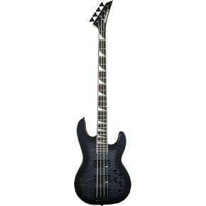 Jackson JS Series Concert Bass JS3Q, Transparent Black Burst, Amaranth Fingerboard