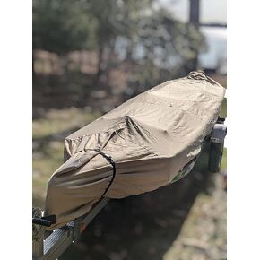 Nature Proof Cover for Hobie Mirage Tandem Island for Outdoor Storage Or Indoor Storage by Cypress Rowe Outfitters