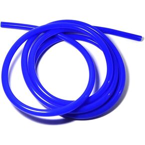 LTI 10 Feet Length Universal 5mm (3/16 Inch) Inner Diameter High Performance Silicone Vacuum Hose Line (5MM, BLUE)