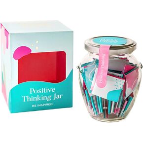 Only Good Vibes Positive Thinking Jar track to your challenges and goals, gives positive boost and motivates you, your friends and others that you care for every day