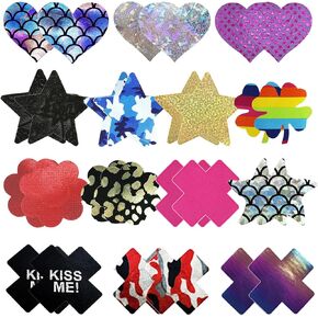 Celamirio Women's Pasties Disposable Nipple Covers 14 Pairs