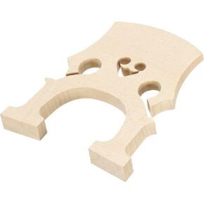 MECCANIXITY 3/4 Cello Bridge Maple Wood for 3/4 Cello Replacement Instrument Parts
