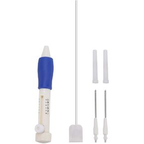 Magic Embroidery Pen, Punch Needles DIY Craft for Embroidery Threaders Sewing, Knitting Stitching Punch Needles Set