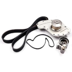 ASTOU Timing Belt Kit w/Water Pump Fit for Chrysler for Sebring 3.5L 2007-2010 for Town & Country 4L 2008-2010 for Dodge for Charger 3.5L 2006-2010 Replace Timing Belt OEM - TBK295L