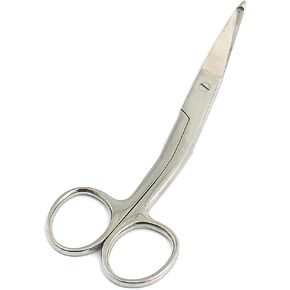 AAProTools Knowles Bandage Scissors, Angled Shank, 5.5" German Grade