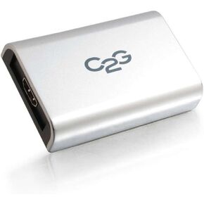 C2G USB Adapter, USB to HDMI Adapter with Audio, Grey, Cables to Go 30547