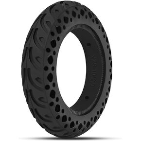 GYL 10x2 Tubeless Solid Tire Fit for Ninebot F25/ F40/ F65/ D40X/ D28U iScooter i9 plus Hiboy S2 Pro Max Gotrax G4 Turboant 7X Pro NIU KQi2 Pro Electric Scooter, 10x2/54-152 50/75-6.1 Replacement Tire