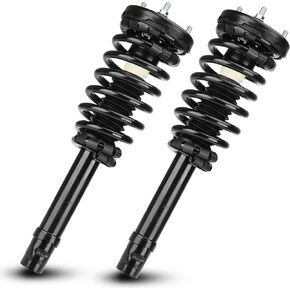 172281 Front Complete Struts Shock Absorbers Compatible with Hyundai Azera 2006-2011, Sonata 2006-2010