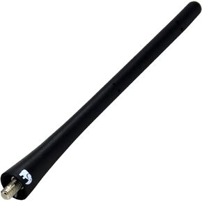 ONE250 7" inch Flexible Rubber Antenna, Compatible with Mini Cooper All Models - Cooper S, Convertible, Countryman, Clubman, Coupe or Roadster - Designed for Optimized FM/AM Reception (Blue)