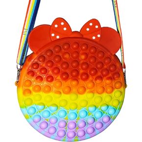 MEPHAN Pop Purse for Girls Crossbody