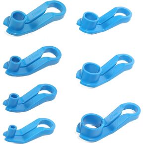 bylikeho 7PCS Fuel Line Disconnect Tool Set,Car Accessories AC/Fuel Line Disconnect Removal Tool,1/4 5/16 3/8 1/2 5/8 3/4 7/8 Inch Transmission Oil Cooler Line Quick Disconnect Kit for Most Cars