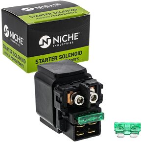 NICHE Starter Solenoid Relay Switch for Kawasaki 27010-0786 Vulcan 800 1500 NINJA ZX9R Suzuki K2701-00786 Boulevard