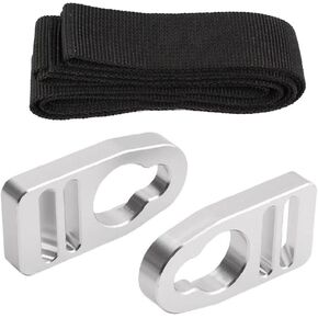 gtpartes 2pcs Aluminum Strap Replacement Buckle Clip Compatible with Kayak Seat