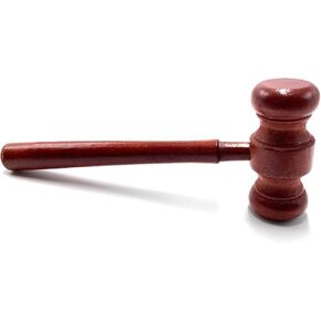 BWESOO Wooden Courtroom Costume Accessory Justice Costume Accessories Props for Halloween Cosplay Party,Dressing Up and Costumes, Games