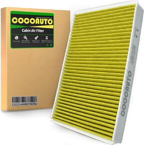 COCOAUTO Cabin Air Filter for 2017-2023 Audi Q5 Q7 A5 A4 Q8 A6 A7 A8 e-tron R8 SQ5 S5 S4 RS5, fits 2019-2023 Porsche Cayenne, Replace 4m0819439a CF12211