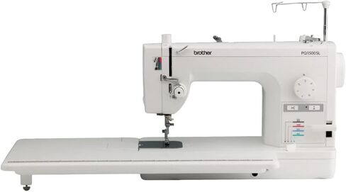 Brother Sewing and Quilting Machine, PQ1500SL, Up to 1,500 Stitches Per Minute, Wide Table, 7 Included Sewing Feet in Saudi Arabia