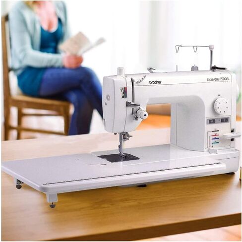 Brother Sewing and Quilting Machine, PQ1500SL, Up to 1,500 Stitches Per Minute, Wide Table, 7 Included Sewing Feet in Saudi Arabia