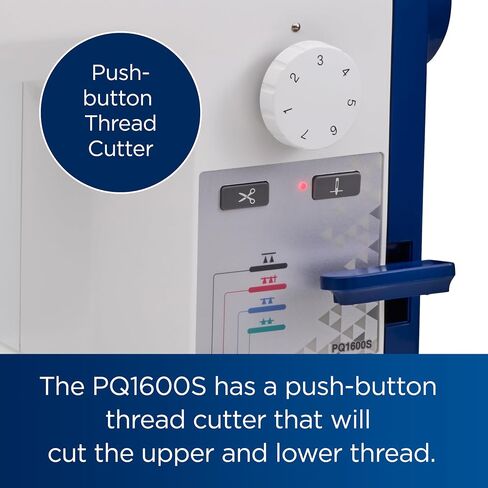 Brother Sewing and Quilting Machine, PQ1500SL, Up to 1,500 Stitches Per Minute, Wide Table, 7 Included Sewing Feet in Saudi Arabia