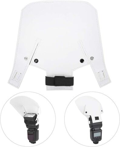 طقم عاكس فلاش Ciciglow، عاكس فلاش منحني، عاكس فلاش الكاميرا المحمول، عاكس فلاش Speedlite Softbox لمعظم كاميرات SLR in Kuwait