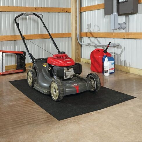 PIG Home Solutions Lawn Mower Floor Protection Mat for Garage - 1 Roll - 3' x 5' Roll - PM50080 Black in Saudi Arabia