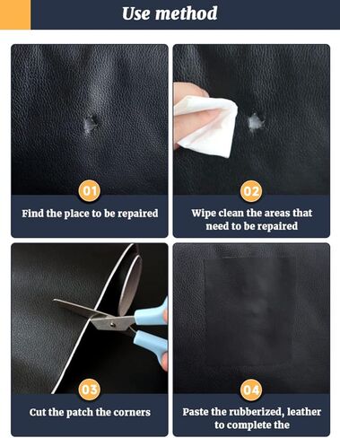 LEKEONE Large Leather Repair Patch, 17X60 inch PU Leather Repair Tape Self,Repair Patch Self Adhesive Waterproof for Couches, Furniture, Kitchen Cabinets, Car Seats (17 * 60 inch, Light Brown) in Saudi Arabia