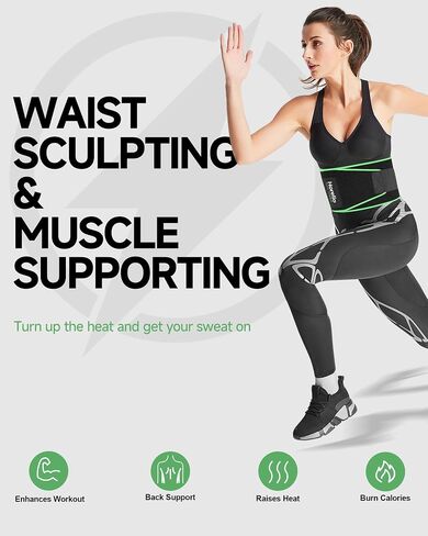 Horello Waist Trimmer for Women and Men - Reliable and durable for High-Intensity Training & Workouts in Saudi Arabia