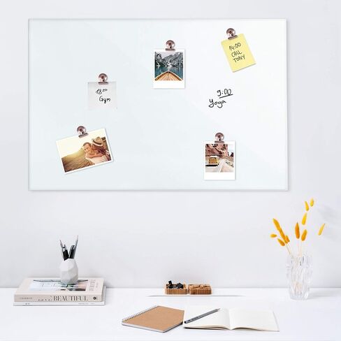 Navaris Magnetic Metal Clips - 15 Pcs Pack of Refrigerator, Whiteboard Magnet Clip Holders for Pictures, Photos, Calendars, Notes, Memos - Rose Gold in Saudi Arabia