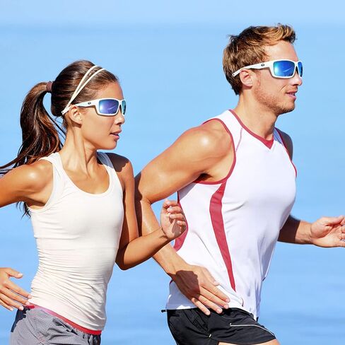 Konlley Sport Polarized Sunglasses for Men and Women, Running Fishing Cycling Driving Outdoor Sunglasses UV Protection in Saudi Arabia
