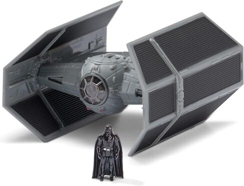 Star Wars Micro Galaxy Squadron Starfighter Class Darth Vader’S TIE Advanced - 5-Inch Vehicle with 1-Inch Micro Figure,Black in Saudi Arabia
