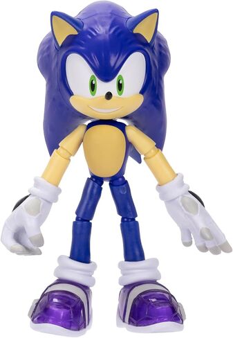 Sonic Prime 5-inch Sonic - The Grim Action Figure 13 points of Articulations. Ages 3+ (Officially licensed by Sega and Netflix) in Saudi Arabia
