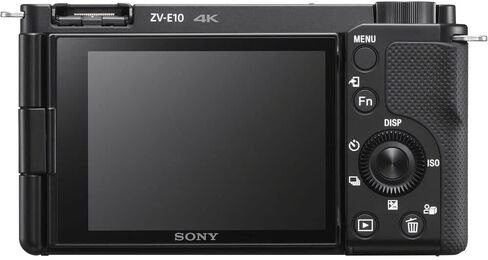 Sony ZV-E10 Mirrorless Camera with 16-50mm Lens Black ILCZV-E10L/B, 64GB Memory Card, Filter Kit, Corel Photo Software, Bag, NPF-W50 Battery, External Charger, Card Reader, and More in Saudi Arabia