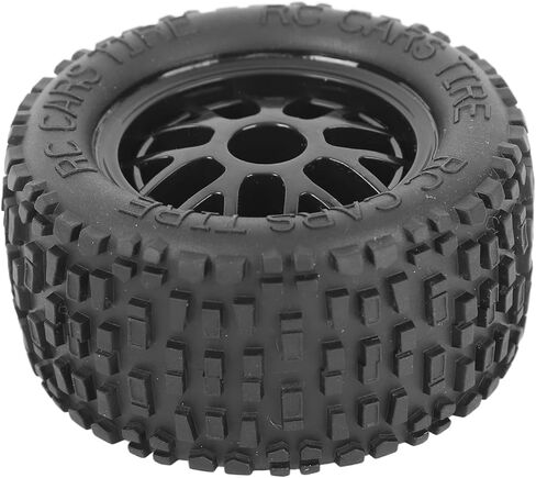 KUIDAMOS RC Tires, Replacement Plastic Frames 4Pcs Universal RC Wheel Strong Strong Cushioning Excellent Grip for Car Models in Saudi Arabia