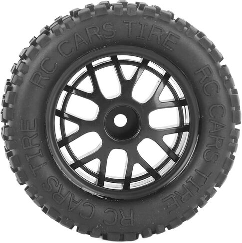 KUIDAMOS RC Tires, Replacement Plastic Frames 4Pcs Universal RC Wheel Strong Strong Cushioning Excellent Grip for Car Models in Saudi Arabia