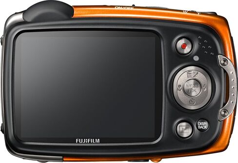 كاميرا رقمية مقاومة للماء Fujifilm FinePix XP30 بدقة 14 ميجابكسل مع عدسة تكبير بصري Fujinon 5x ووظيفة وضع العلامات الجغرافية GPS (برتقالي) in Kuwait