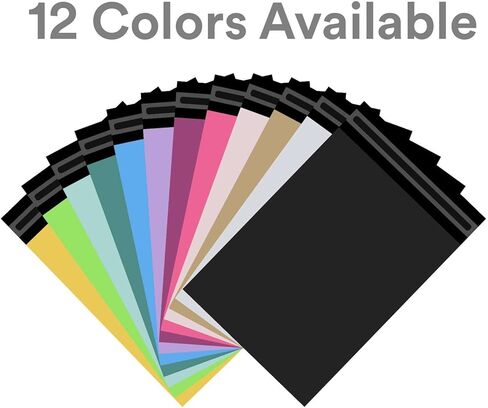 10 بوصة × 12 بوصة (25 سم × 31 سم) 200 قطعة من أكياس البوليستر الأرجوانية الأرجوانية من أكياس البريد البلاستيكية التعبئة والتغليف البريدية حقيبة شحن مقاومة للماء ومقاومة للتمزق، مغلف ذاتي اللصق قوي متعدد الأغراض صغير متوسط ​​كبير in Kuwait