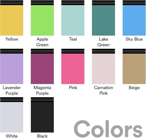 10 بوصة × 12 بوصة (25 سم × 31 سم) 200 قطعة من أكياس البوليستر الأرجوانية الأرجوانية من أكياس البريد البلاستيكية التعبئة والتغليف البريدية حقيبة شحن مقاومة للماء ومقاومة للتمزق، مغلف ذاتي اللصق قوي متعدد الأغراض صغير متوسط ​​كبير in Kuwait