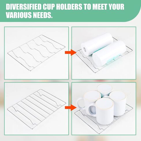 آلة فرن التسامي Goodcrafter 110 فولت فرن التسامي الصغير للأكواب، فرن حراري للفراغات التسامي، أكواب البهلوانات، أكواب زجاجات المياه، الطباعة السائبة in Kuwait