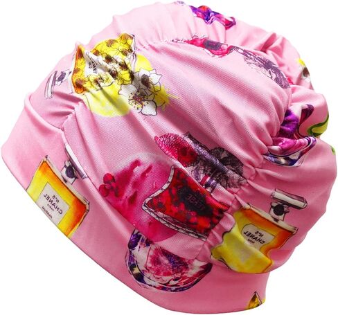 قبعة سباحة مطوية من Honbay، قبعة سباحة ذات شعر طويل، قبعة استحمام، قبعة استحمام، غير مقاومة للماء (عطر) in Kuwait