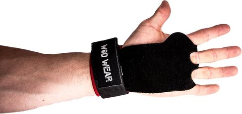 Pull-up Hand Grips with Wrist and Leather Hand Wrap Protection for Cross-Training, Gymnastics, Fitness, Exercise, Skills and Drills, WODs, Olympic Weightlifting in Saudi Arabia