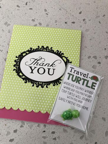 TRAVEL TURTLE Set of 2 mini turtle charm gift bags, miniatures travel charm gift in Saudi Arabia