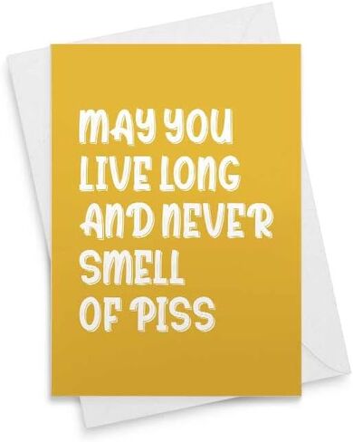 Rude Birthday For Women Might Piss Yourself Funny Sister Cheeky Brother Fun Dad Mom Happy Wife Girlfriend Grandma Husband Grandpa Offensive Adult Naughty Humor Inappropriate 50th - [00173] in Saudi Arabia