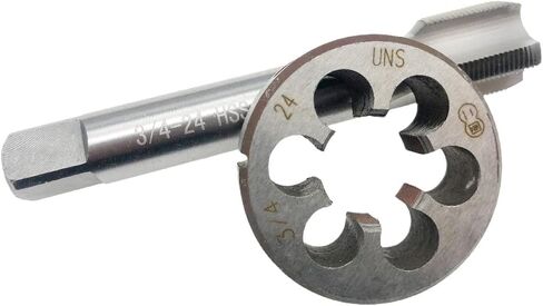 3/4-24 Tap and Die Set RH Right Hand Straight Fluted Machine 3/4x24 Thread Tap Die, 3/4-24 Thread Die Machine Screw,3/4-24 Tap 3/4x24 Round Die in Saudi Arabia