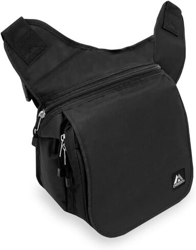 Everest Messenger Bag - Large, Black, One Size,BB005-BK in Saudi Arabia