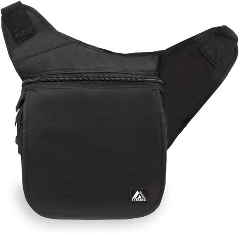 Everest Messenger Bag - Large, Black, One Size,BB005-BK in Saudi Arabia
