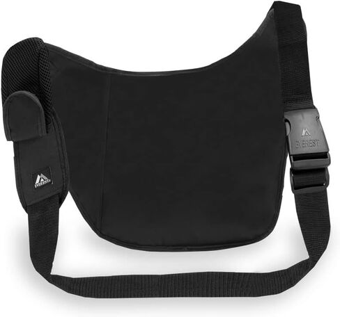 Everest Messenger Bag - Large, Black, One Size,BB005-BK in Saudi Arabia