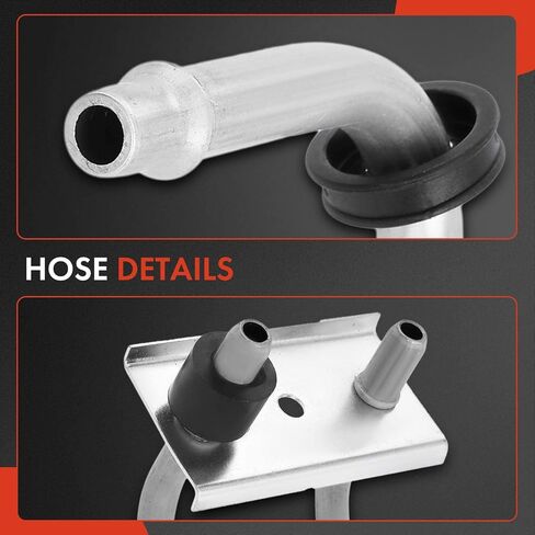 A-Premium Inlet and Outlet Automatic Transmission Oil Cooler Line Hose Assembly Compatible with Chevrolet Malibu 2004-2010 & Pontiac G6 2006-2010 & Saturn Aura 2008, 2.2L 2.4L in Saudi Arabia