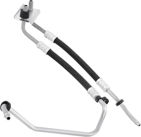 A-Premium Inlet and Outlet Automatic Transmission Oil Cooler Line Hose Assembly Compatible with Chevrolet Malibu 2004-2010 & Pontiac G6 2006-2010 & Saturn Aura 2008, 2.2L 2.4L in Saudi Arabia